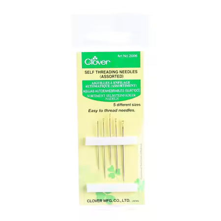 Clover Self / Easy Threading Needles 5ct - 2006CV