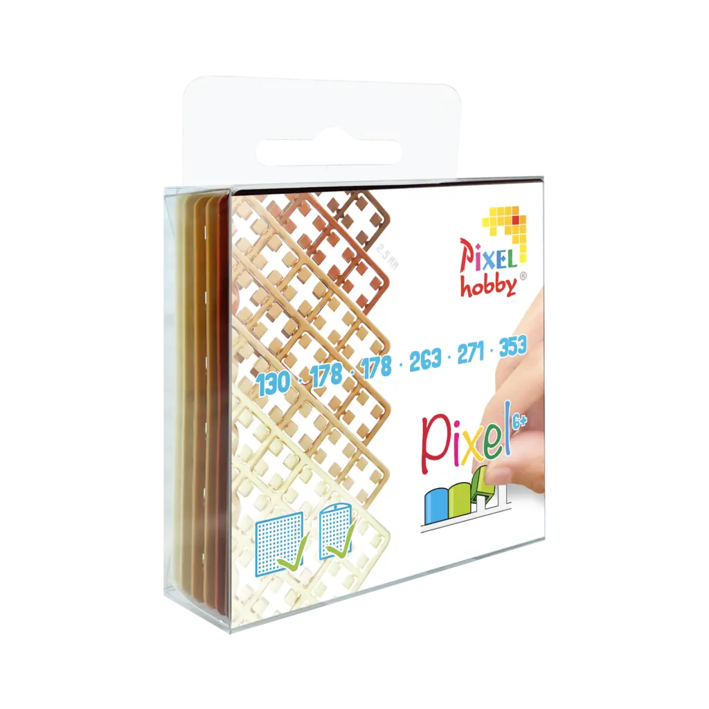 Pixel Colorbow - Brown 20608...130, (2) 178, 263, 271, 353