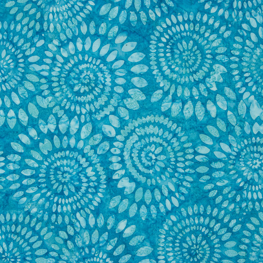 Batiks Tjaps Dahlias Wide Back Calypso