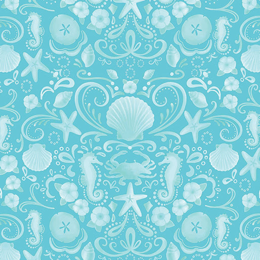 Beach Retreat-Seaside Tonal Turquoise - 14594-84