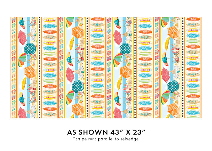 Beach Retreat-Stripe Multi - 14595-99