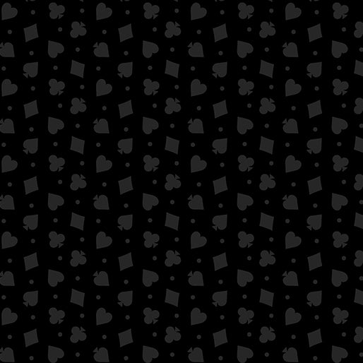 Card Suits Black Lets Play - 14818-12