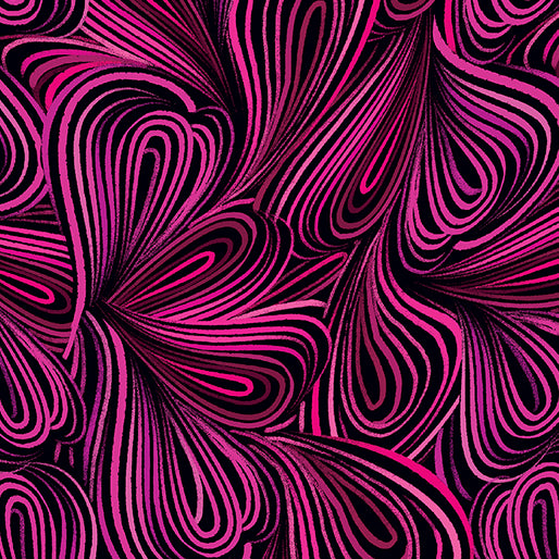 Color Flow Berry/Black