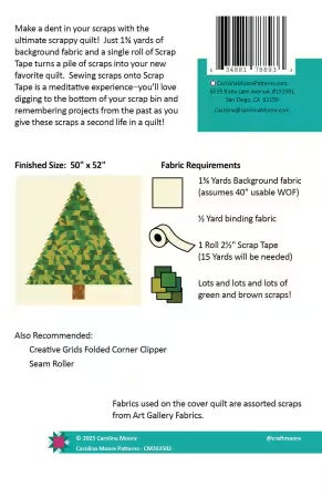 Scrappy Christmas Tree - CM202502