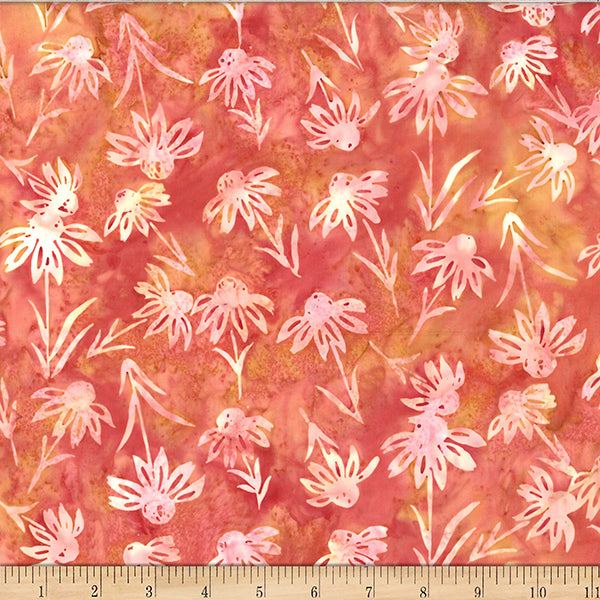 Bali Batik Enhinacea Orange 2577-13