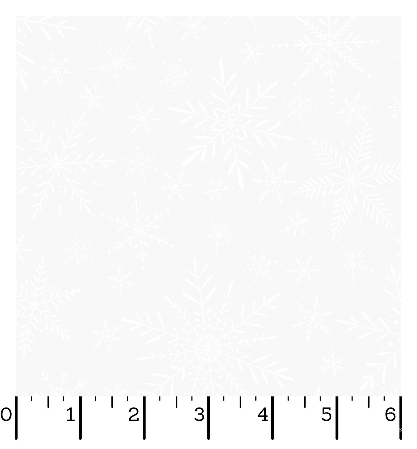 White Snowflake Solitare - 16007M-SW