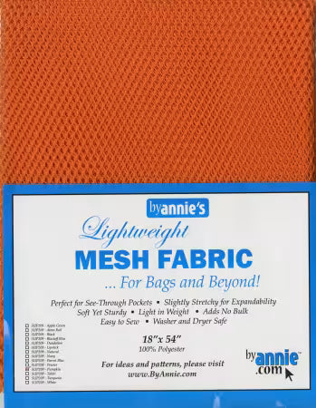 Mesh Fabric - Pumpkin SUP209-PUMP