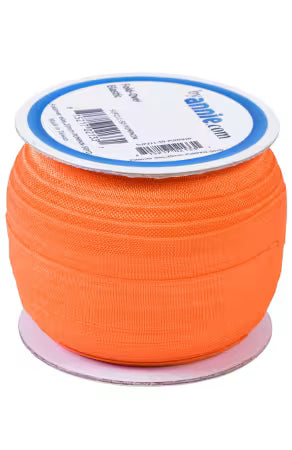 Fold-over Elastic 3/4in x 50yd Pumpkin - sup211-50-pm