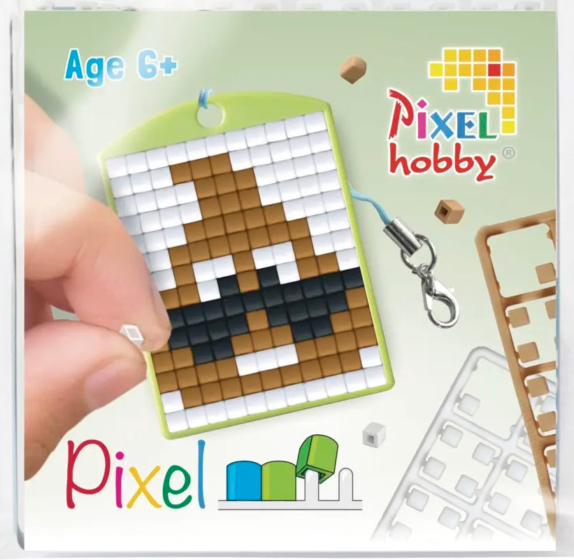 Pixel Medallion Keychain - Turd 23124