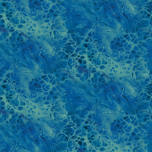 Under The Sea Sea Bubbles Blue 16534-54