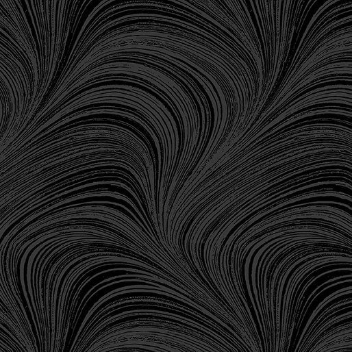 Wave Texture - Black - 2966-12