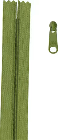 Zippers by the Yard - Olive ZIPYD-003