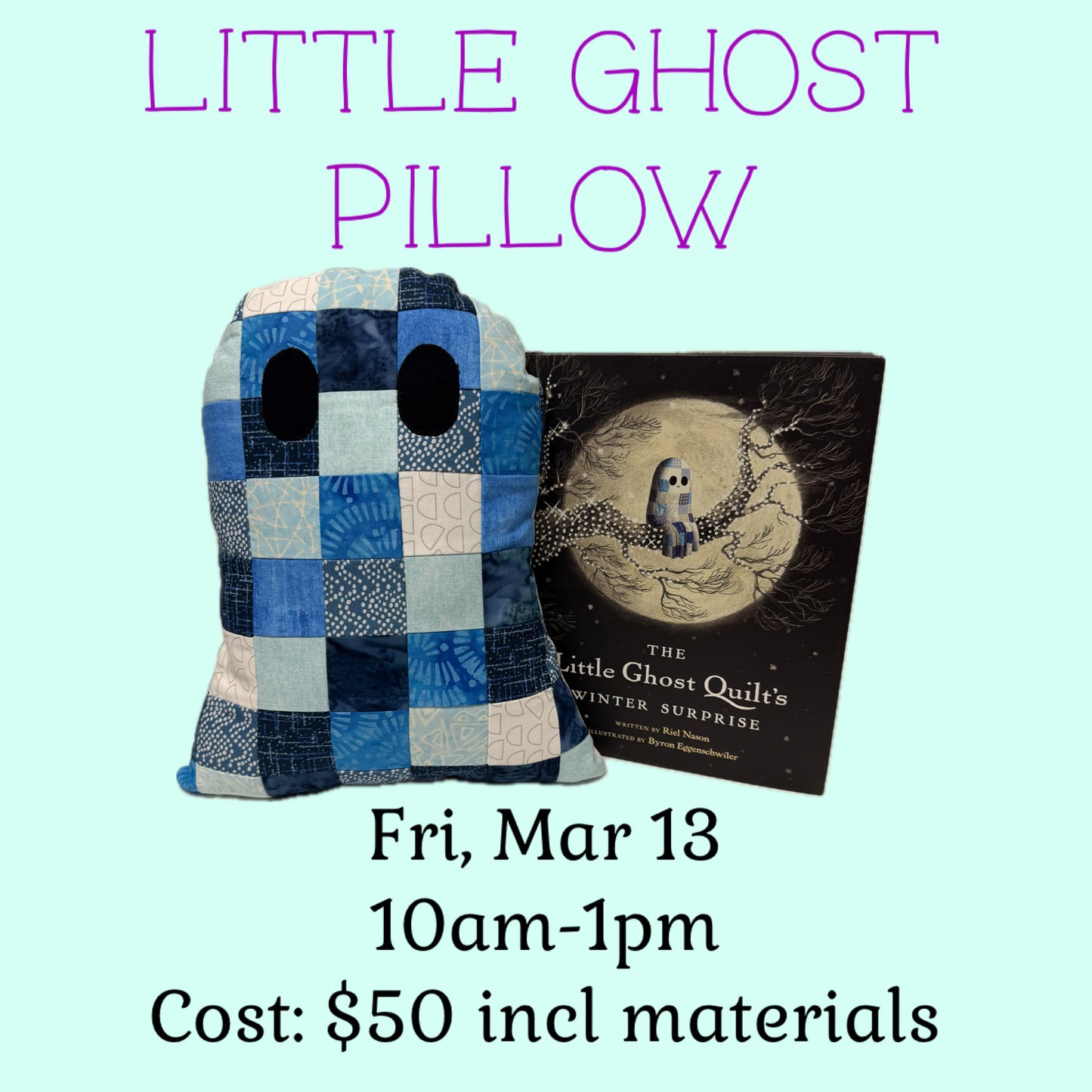 Little Ghost Pillow