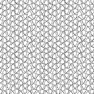 Dot Waves - White/Black (Night & Day) - 10405-99
