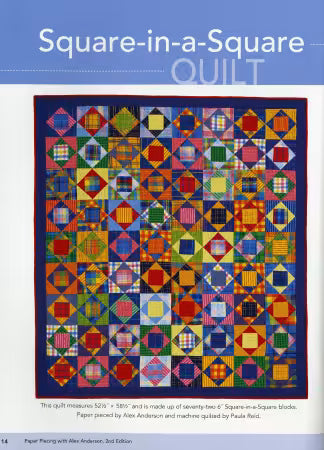 Paper Piecing with Alex Anderson