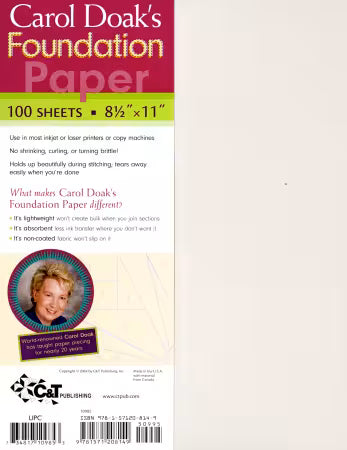 Foundation Paper Carol Doak - 10985