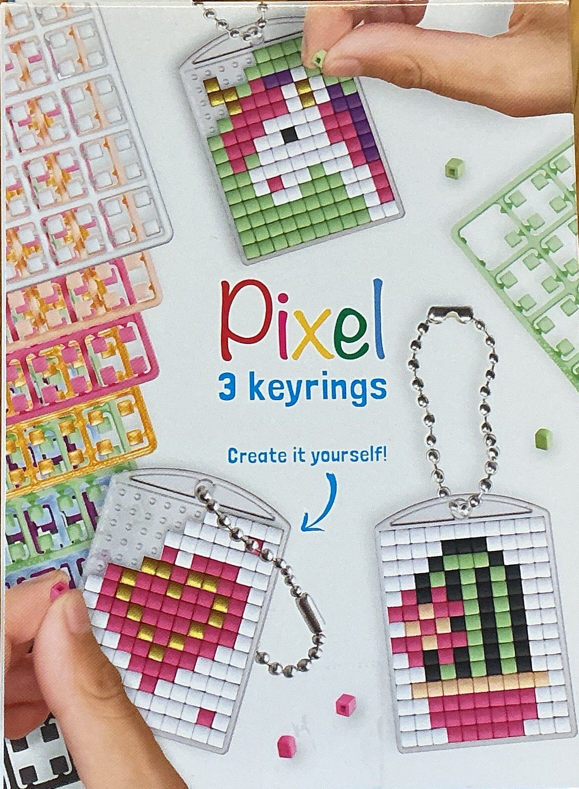 Pixel Keychain 3 Pack - Cute 20131