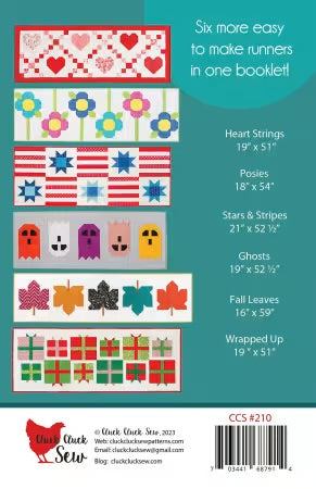 Modern Holiday Table Runners Vol.2 - CCS2210
