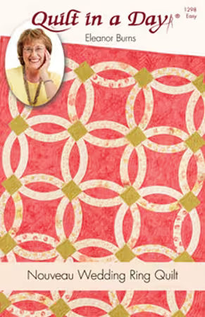 Nouveau Wedding Ring Quilt - 1298QD