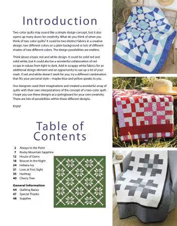 Two Color Quilts - 141494