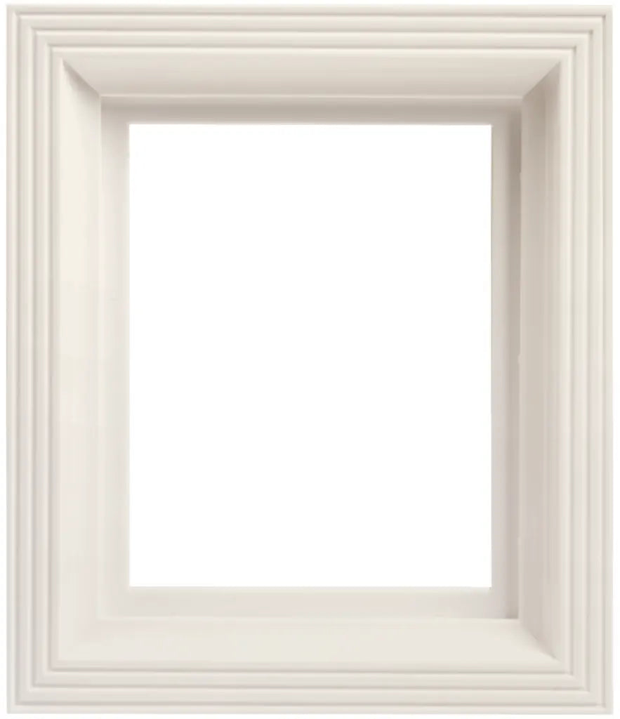 Plastic frame for 1 baseplate - Signal white 20051