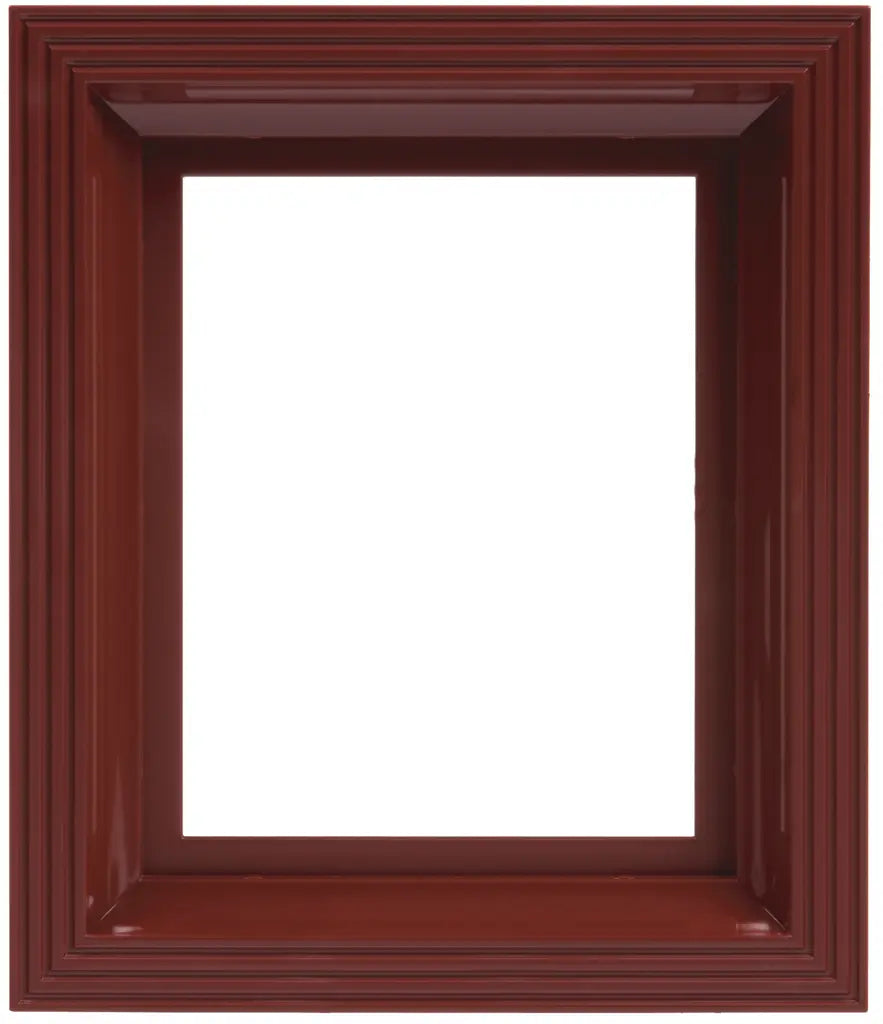 Plastic frame for 1 baseplate - Red-brown 20053