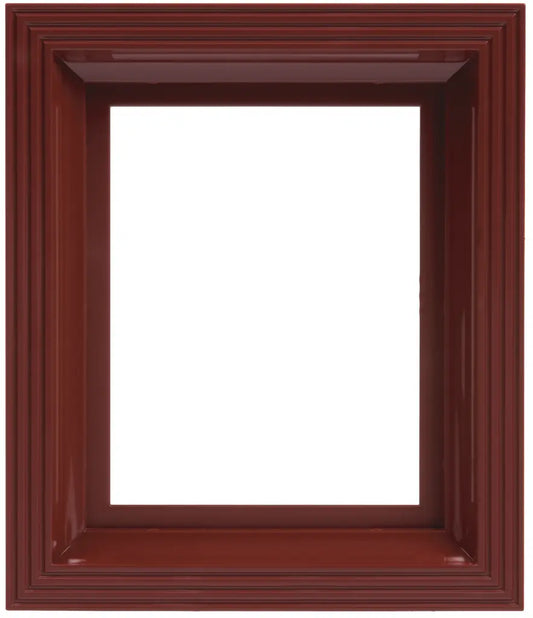 Plastic frame for 1 baseplate - Red-brown 20053