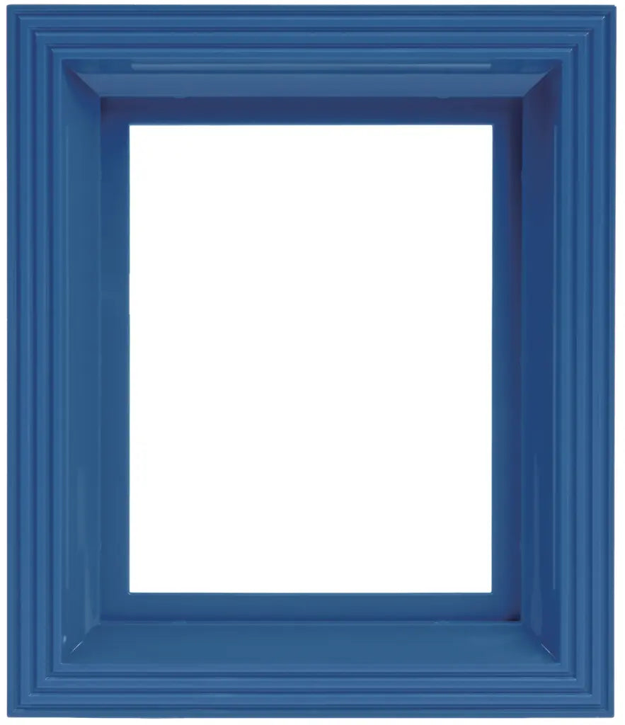Plastic frame for 1 baseplate - Signal blue 20054