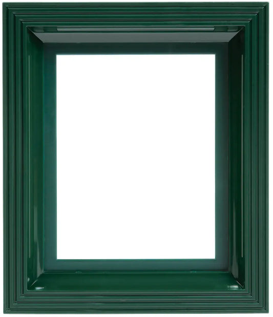 Plastic frame for 1 baseplate - Dark green 20055
