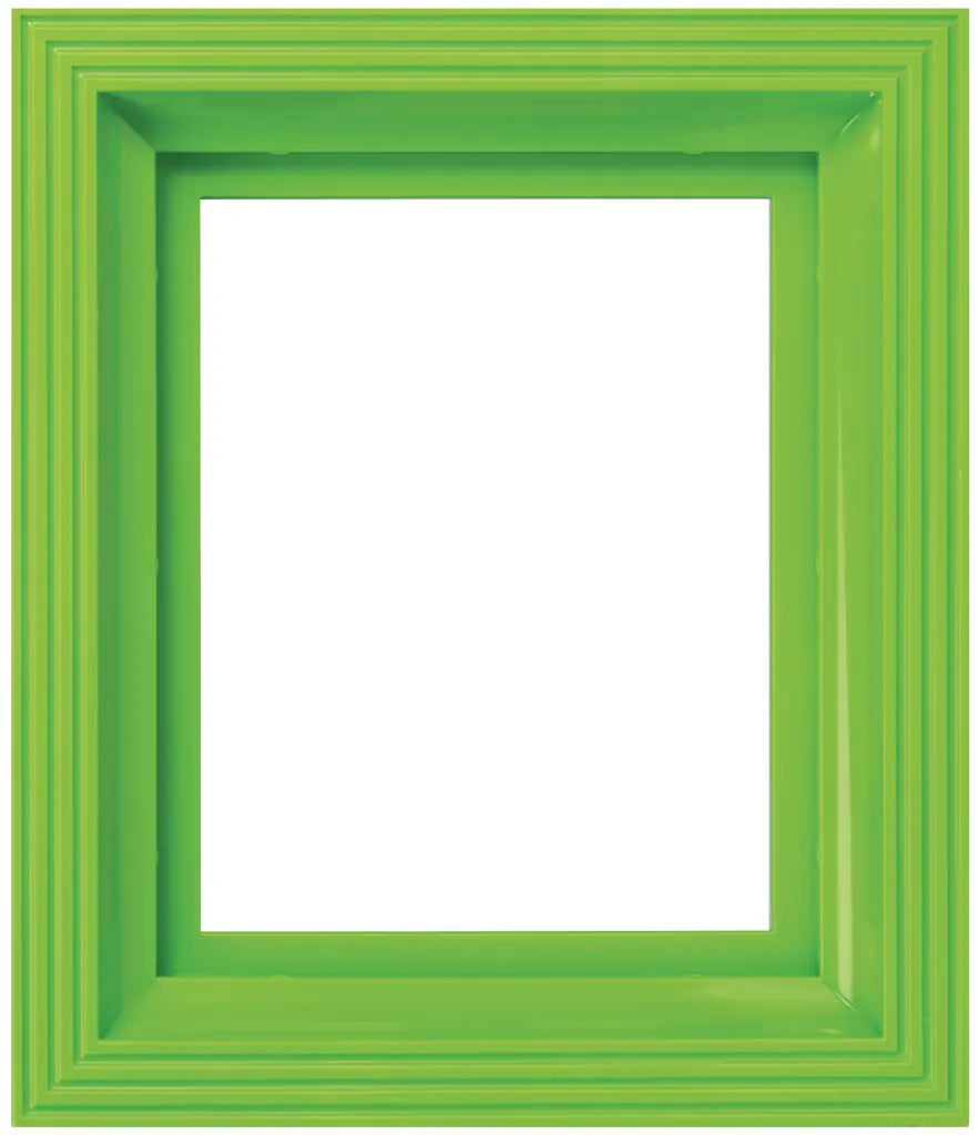 Plastic frame for 1 baseplate - Light Green 20058