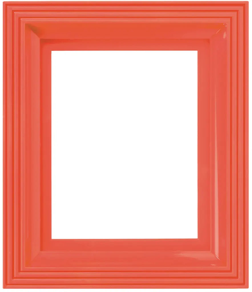 Plastic frame for 1 baseplate - Red Pink 20062