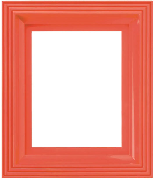 Plastic frame for 1 baseplate - Red Pink 20062