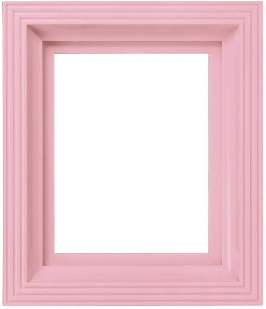 Plastic frame for 1 baseplate - Baby Pink 20065