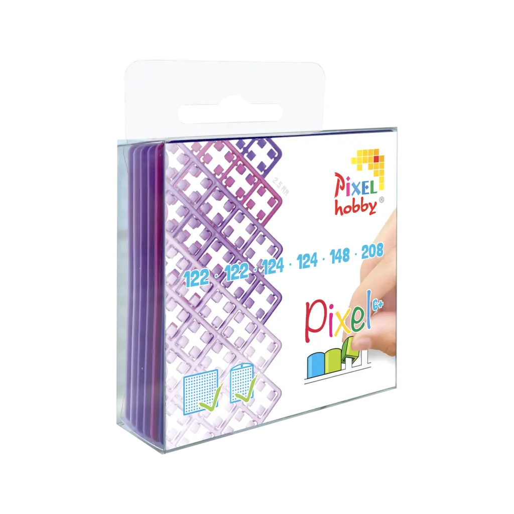 Pixel Colorbow - Purple 20602...(2) 122, (2) 124, 148, 208