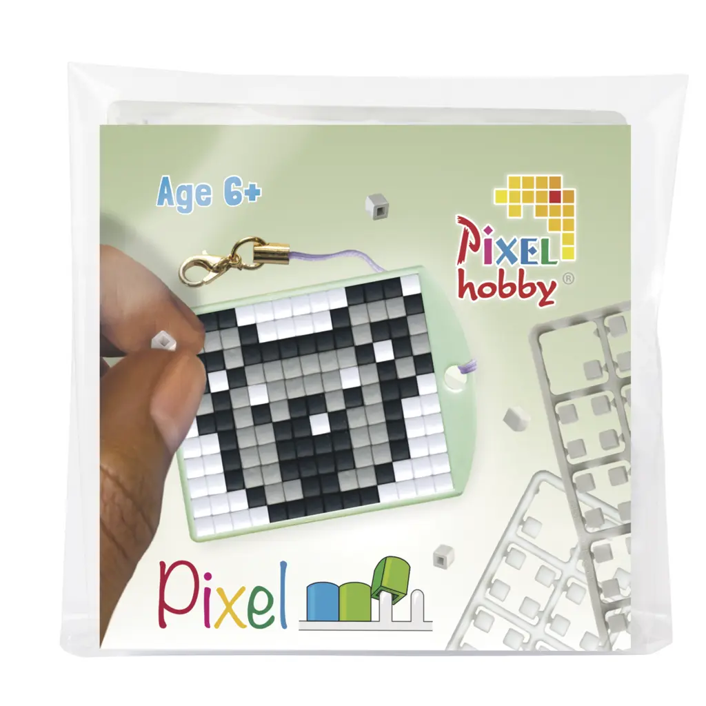 Pixel Medallion Keychain - Koala 23116