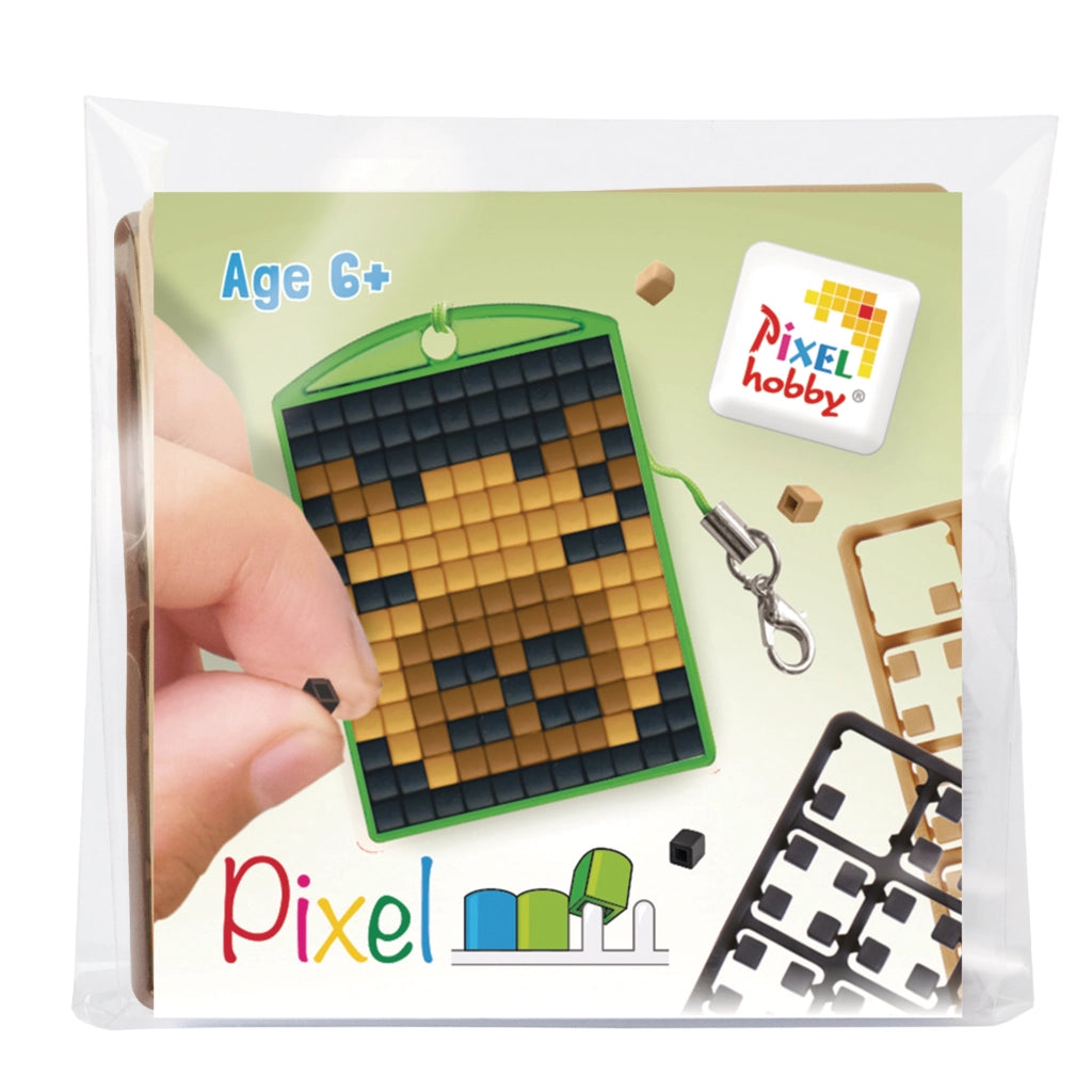 Pixel Medallion Keychain - Capybara 23160