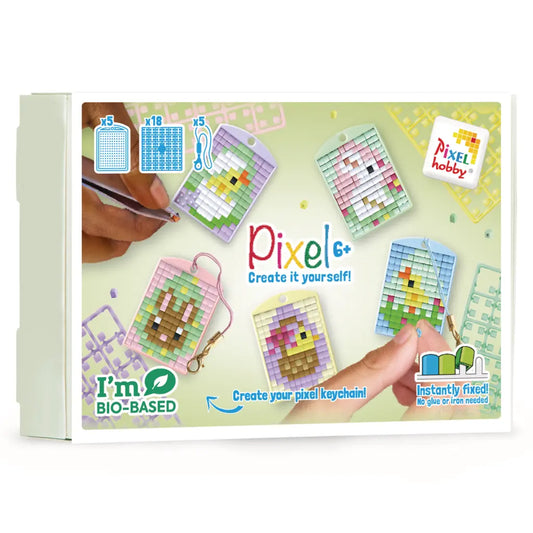 Pixel Keychain 5 Pack - Easter 23917