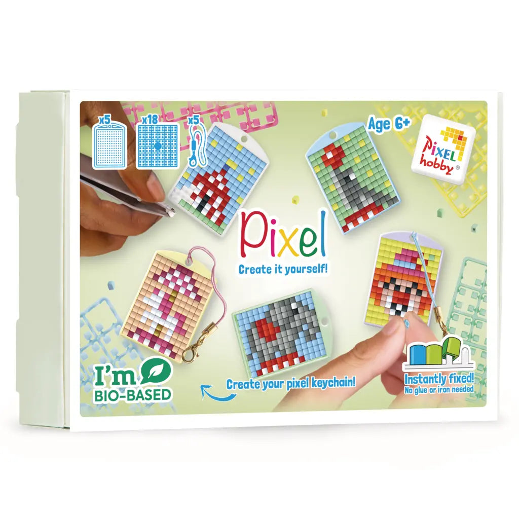 Pixel Keychain 5 Pack - Circus 23921