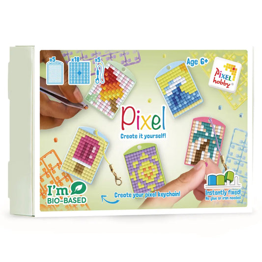Pixel Keychain 5 Pack - Summer 23927