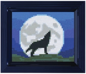 Classic Giftset with Frame-Wolf at Night