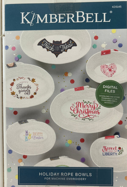 Kimberbell Holiday Rope Bowls