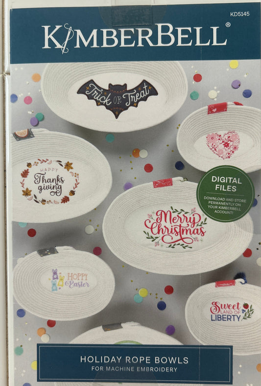 Kimberbell Holiday Rope Bowls