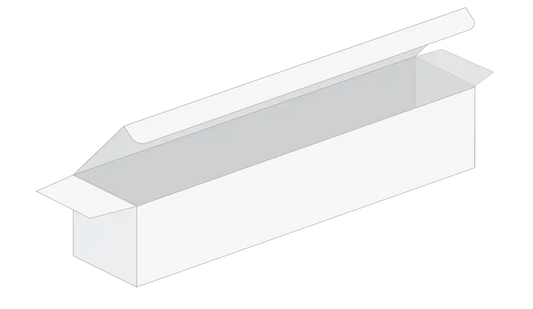 Empty white sleeve 40015