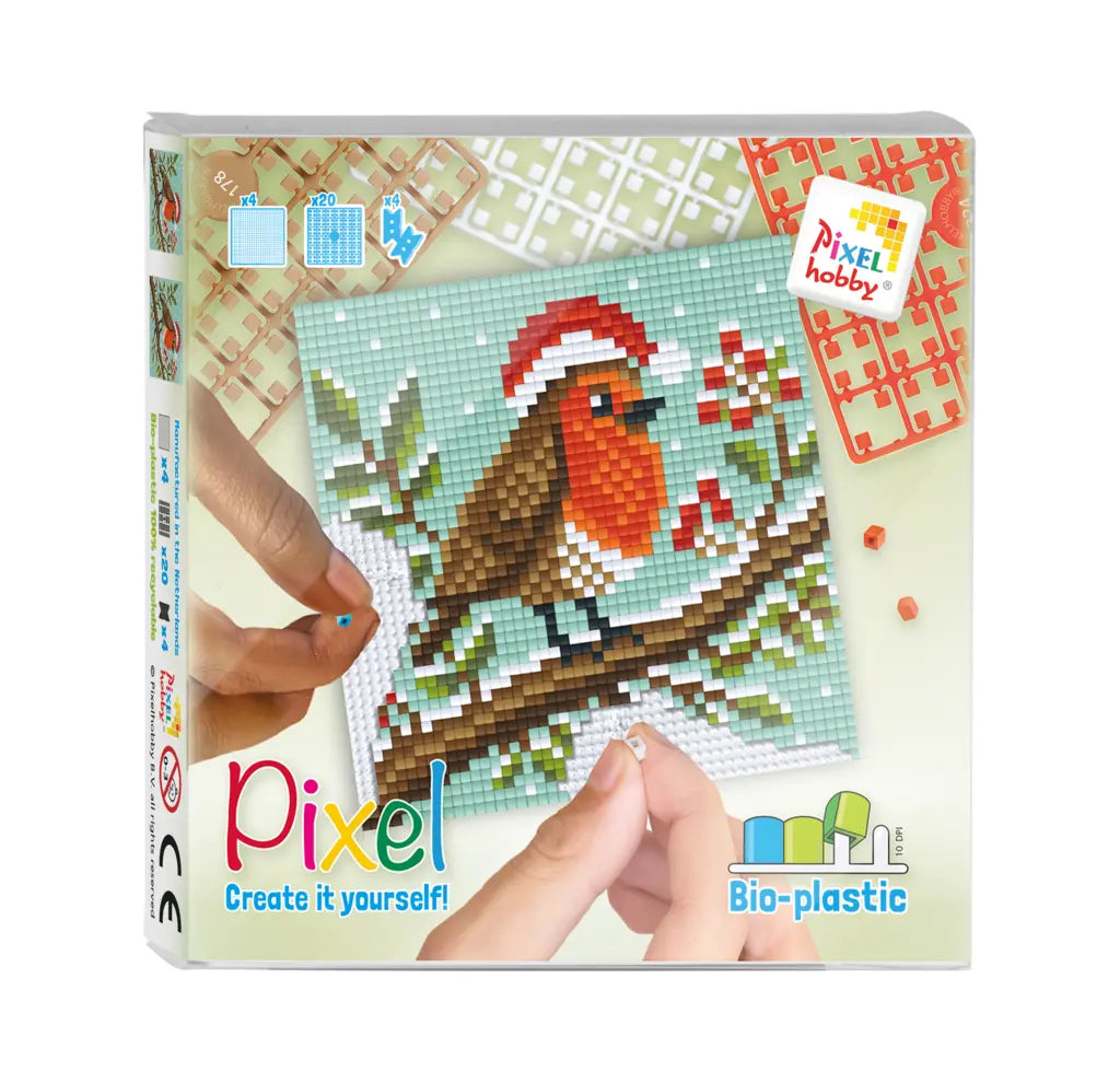 Pixel Set - Christmas Bird 44027