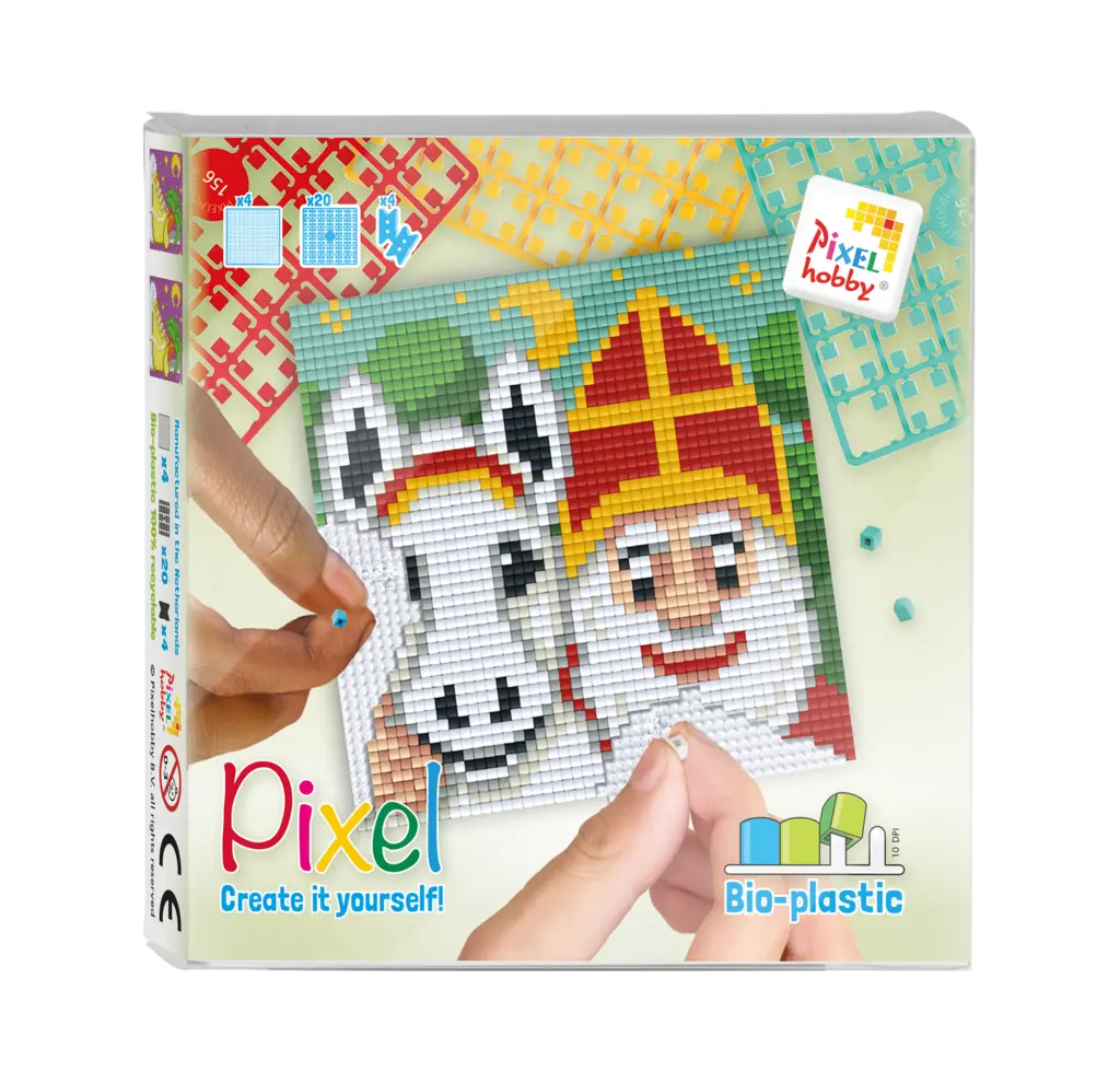 Pixel Set - Santa and Horse 44033