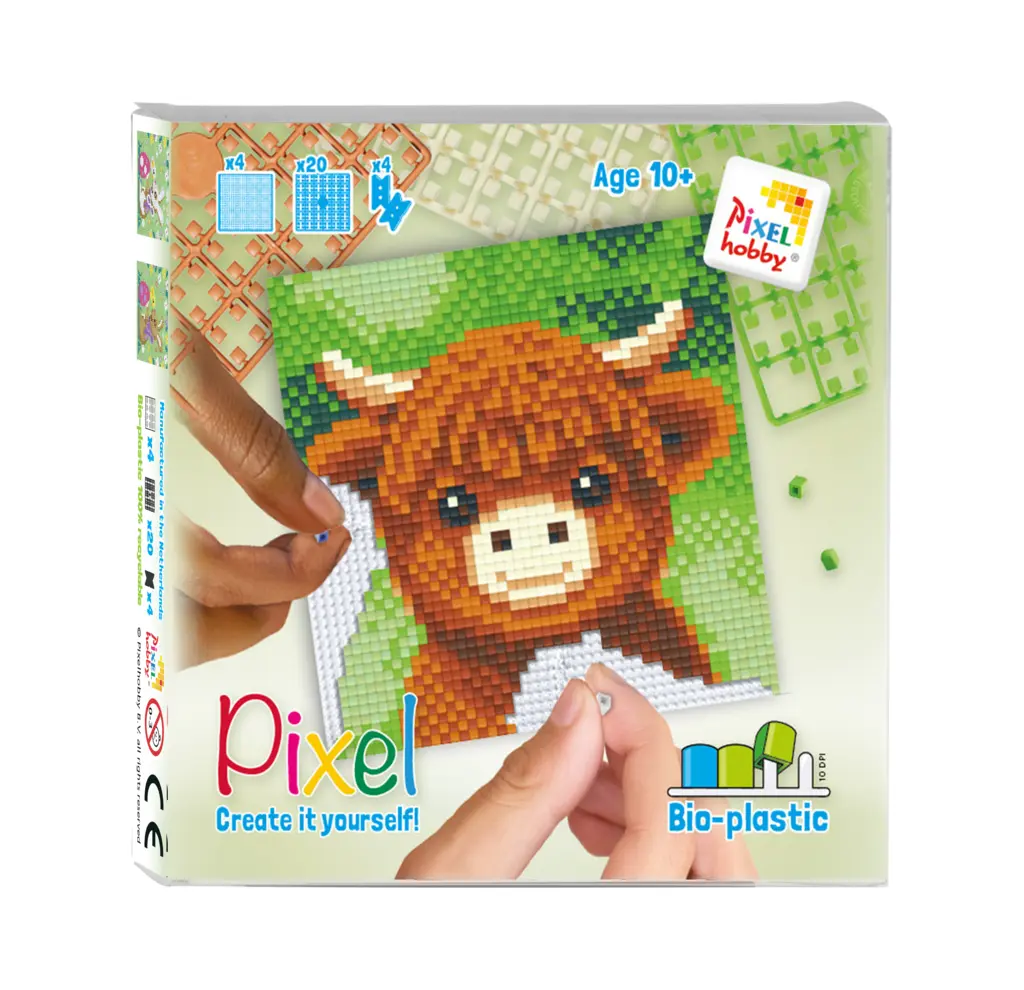Pixel Set - Scottish Highlander 44051