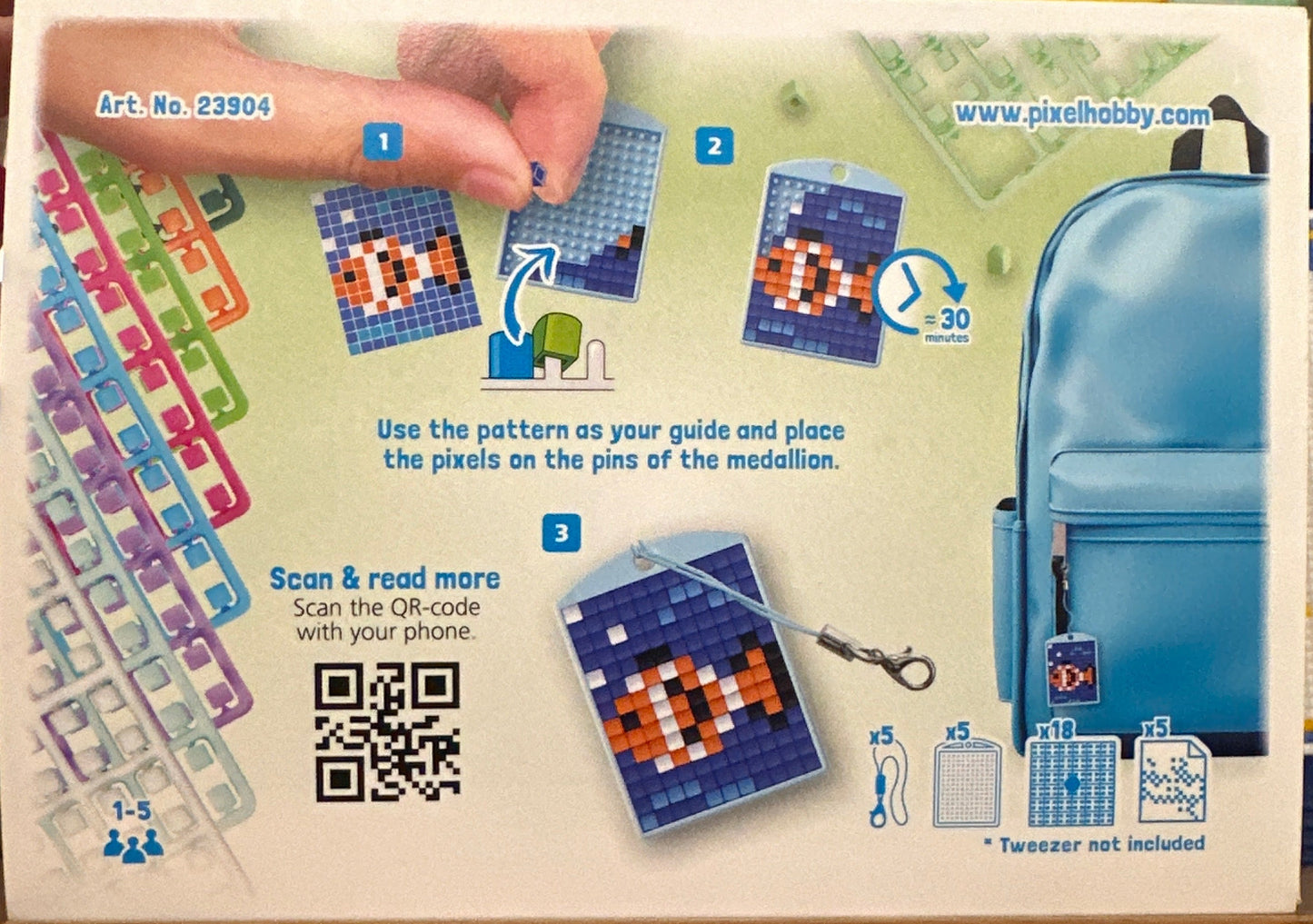Pixel Keychain 3 Pack - Bugs 20134