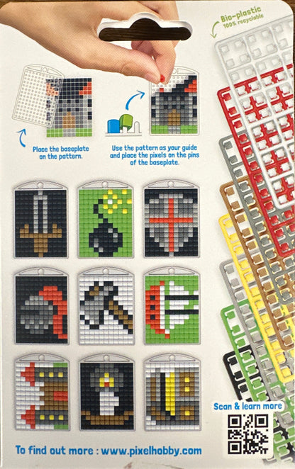 Pixel Keychain 3 Pack - Adventure 20136