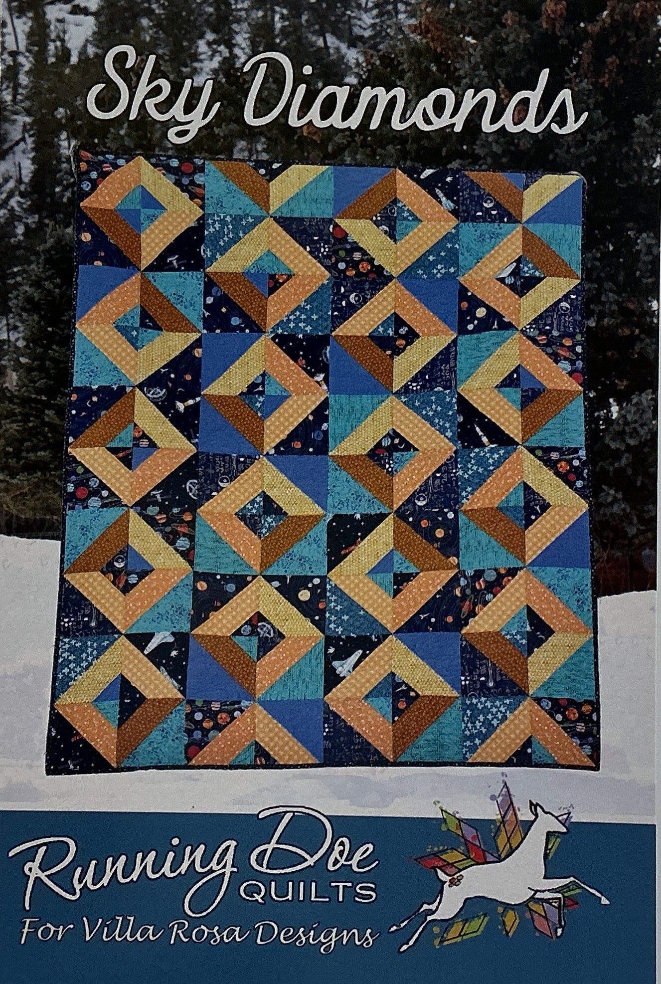 Sky Diamonds Pattern