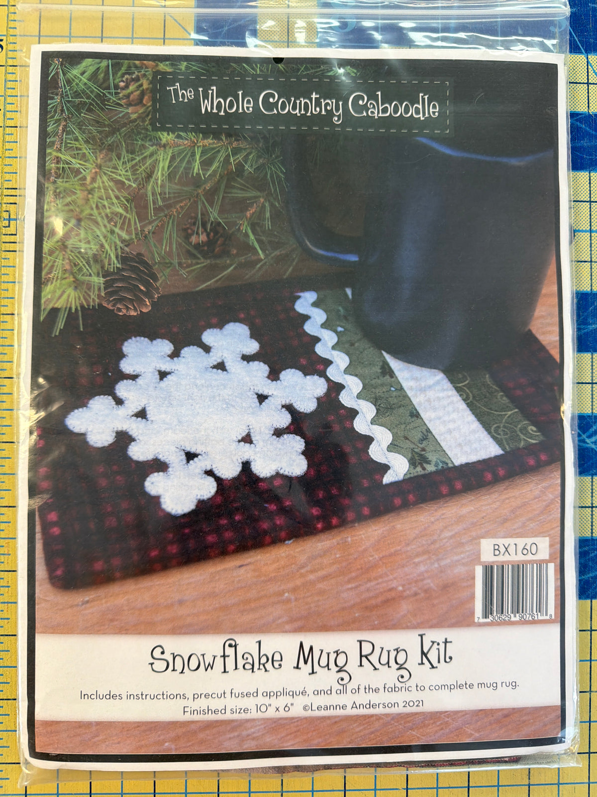 Snowflake Mug Rug Kit